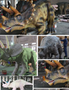 自貢仿真恐龍模型,機電昆蟲生產廠家,玻璃鋼雕塑模型定制,彩燈、花燈制作廠商,三合恐龍定制工廠
